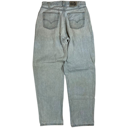 Vintage 90s Levi’s Silver Tabs Baggy faded & worn denim jeans (32x32)