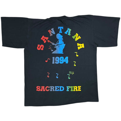 Vintage 1994 Carlos Santana Sacred Fire lot band tee (L)