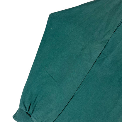 Vintage 90s L.L. Bean logo faded green long sleeve shirt (L/XL)