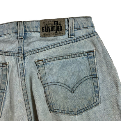 Vintage 90s Levi’s Silver Tabs Baggy faded & worn denim jeans (32x32)
