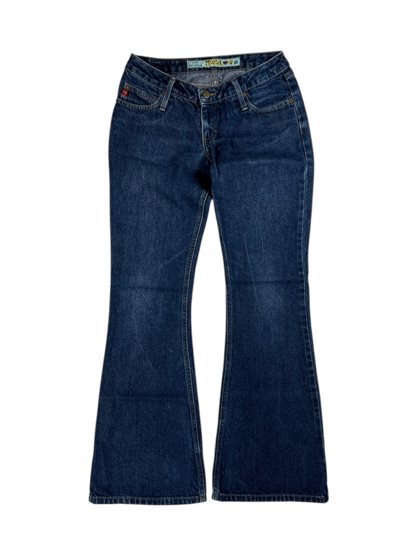 Vintage Y2K Mudd Jeans For the Beat Generation femme flare bell bottom women’s denim (5)
