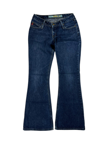 Vintage Y2K Mudd Jeans For the Beat Generation femme flare bell bottom women’s denim (5)
