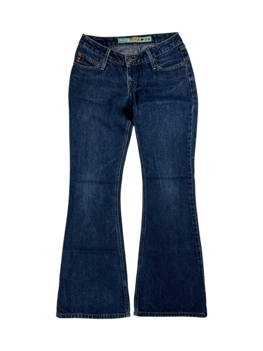 Vintage Y2K Mudd Jeans For the Beat Generation femme flare bell bottom women’s denim (5)