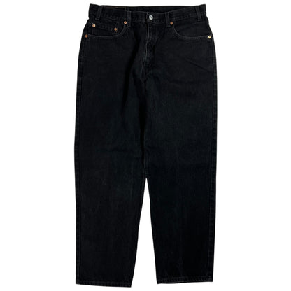 Vintage 90s Levi’s 550 black denim jeans (33x28)