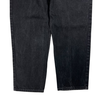Vintage 90s Levi’s 550 black denim jeans (33x28)