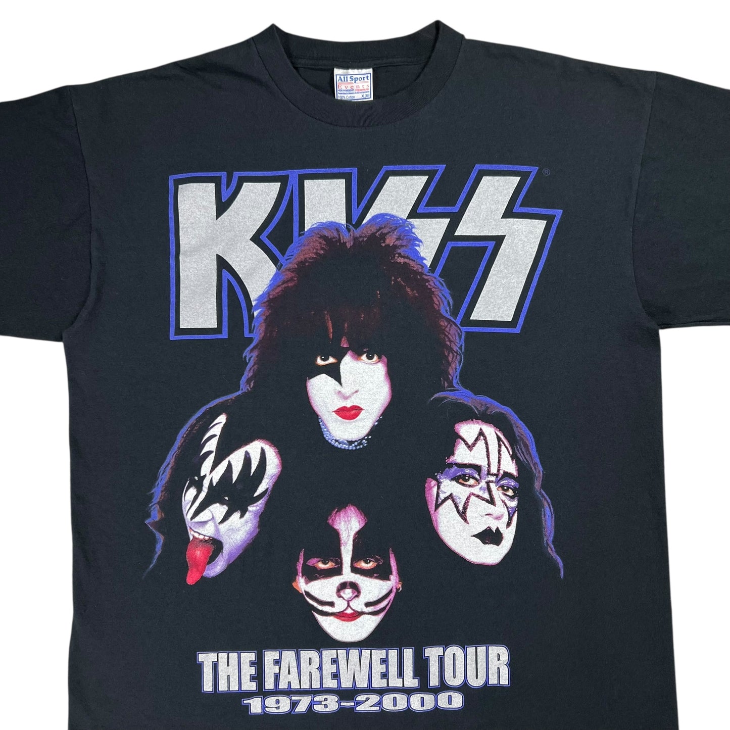 Vintage 1999-2000 KISS The Farewell Tour band tee (XL)