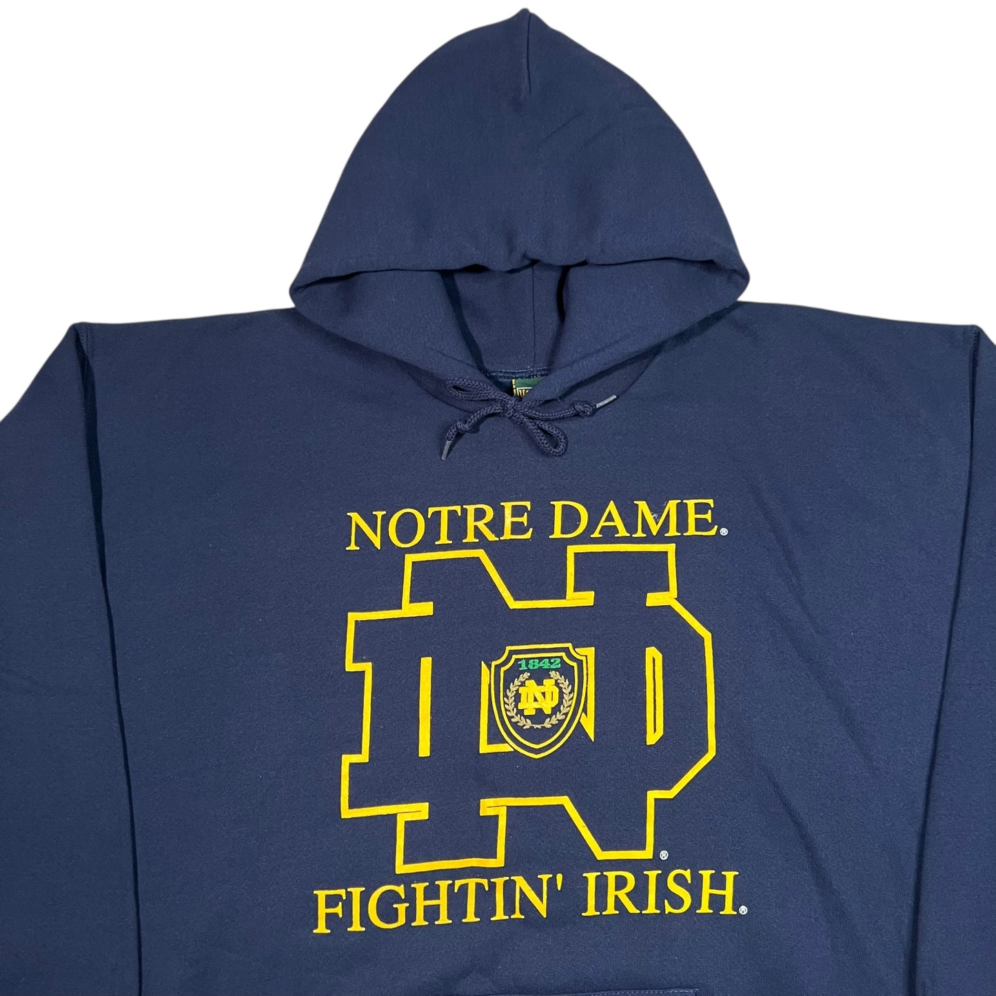 Vintage 90s Notre Dame Fightin’ Irish hoodie (XL) DS NWT