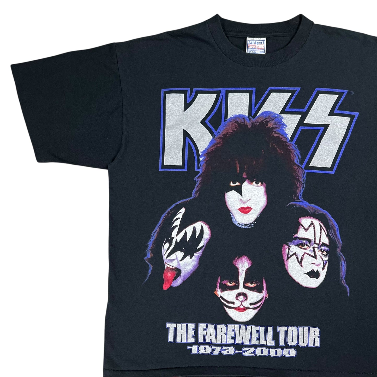 Vintage 1999-2000 KISS The Farewell Tour band tee (XL)