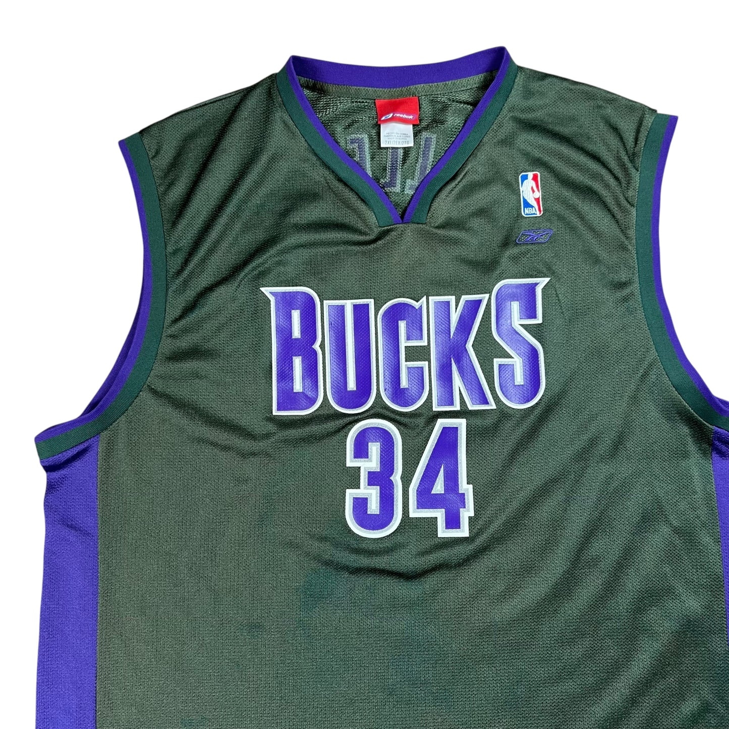 Vintage Y2K Milwaukee Bucks Ray Allen faded NBA jersey (XXL)