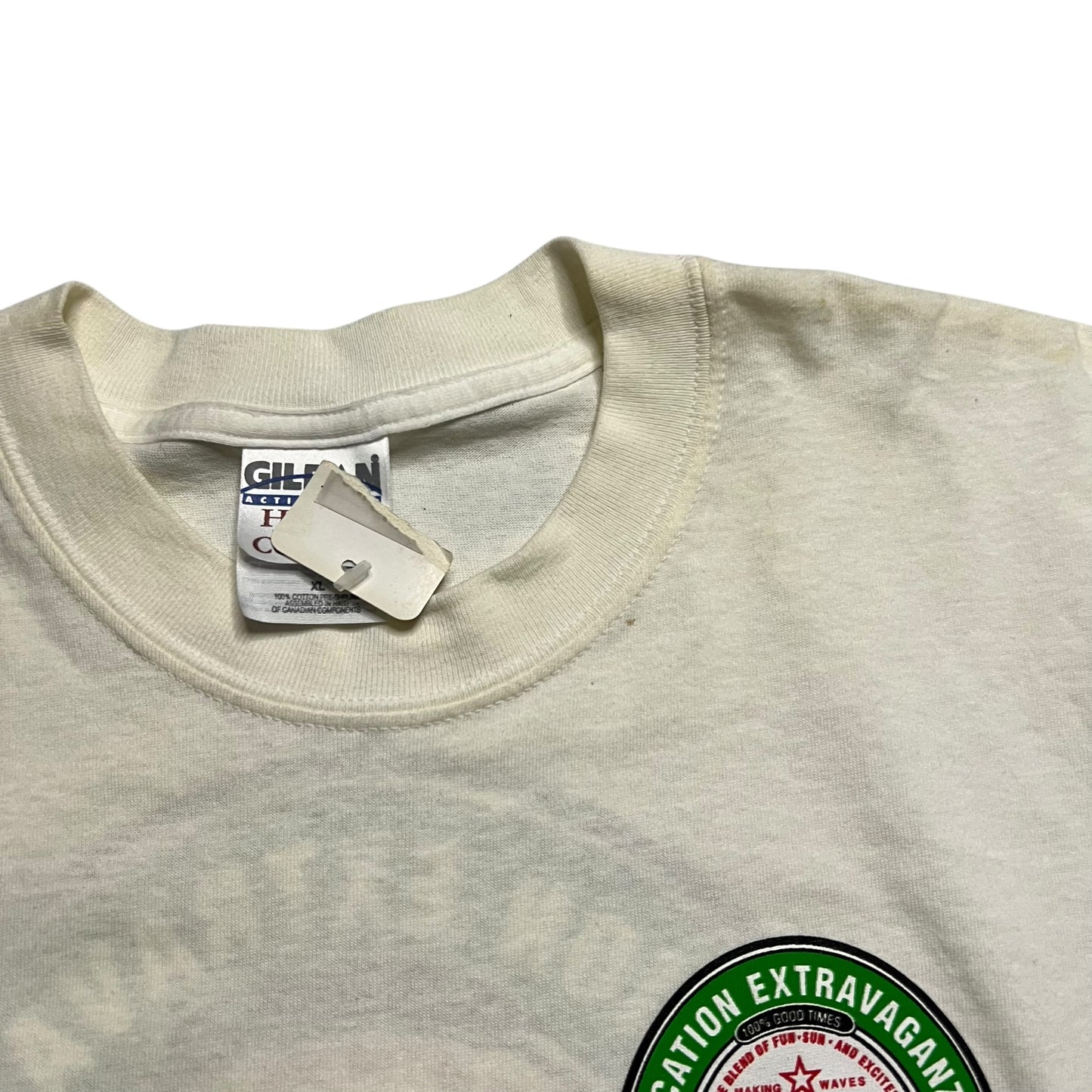 Vintage Y2K Outer Banks Beach Front Brew beer tee (XL) DS NWT