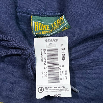 Vintage 90s Notre Dame Fightin’ Irish hoodie (XL) DS NWT