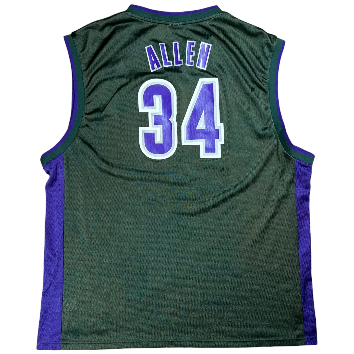 Vintage Y2K Milwaukee Bucks Ray Allen faded NBA jersey (XXL)