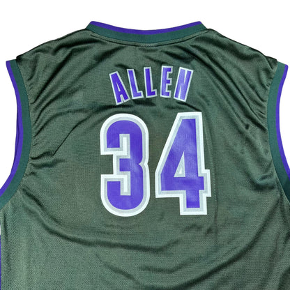 Vintage Y2K Milwaukee Bucks Ray Allen faded NBA jersey (XXL)