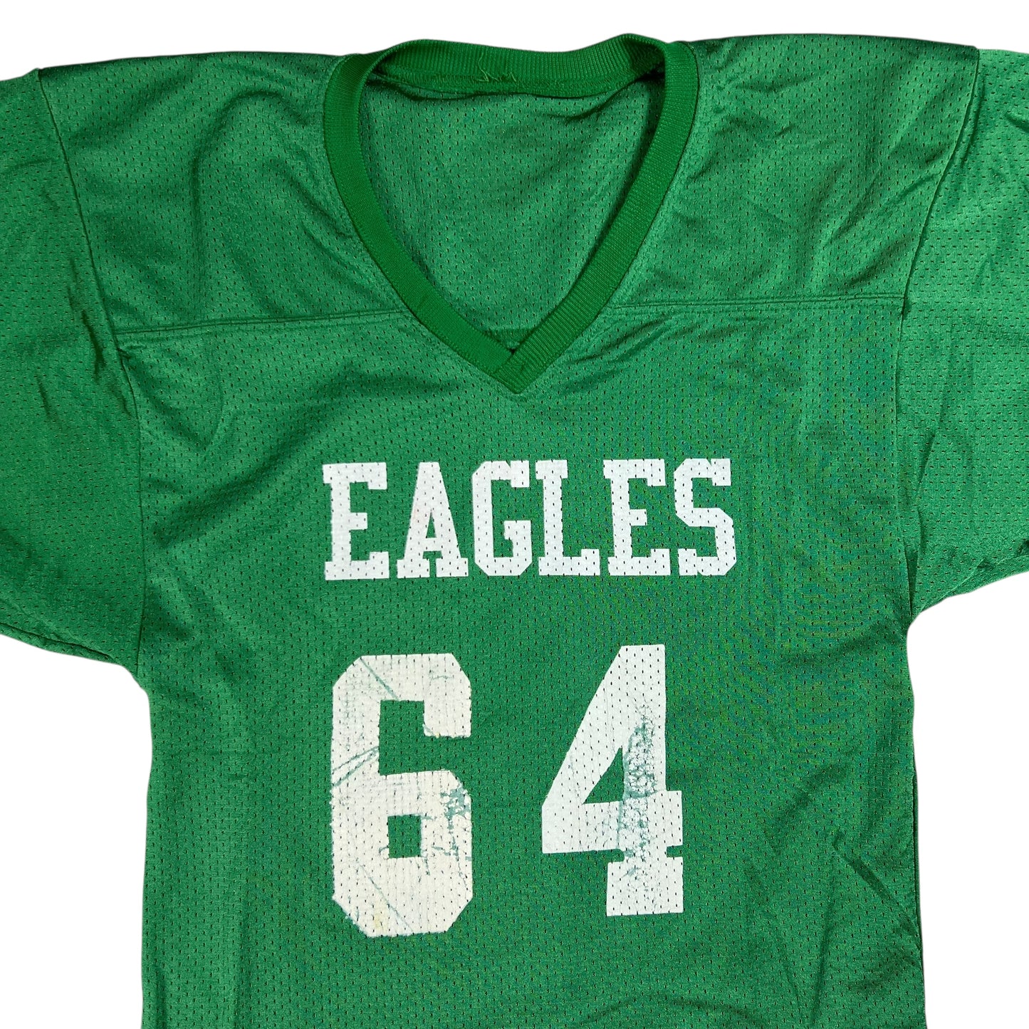 Vintage 90s Philadelphia Eagles Kelly green mesh NFL football jersey (S)