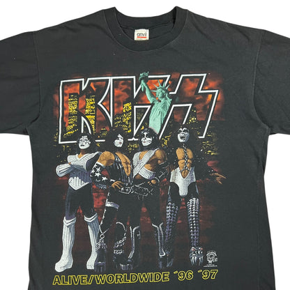 Vintage 1996-97 KISS Madison Square Garden NYC band tee (XL)
