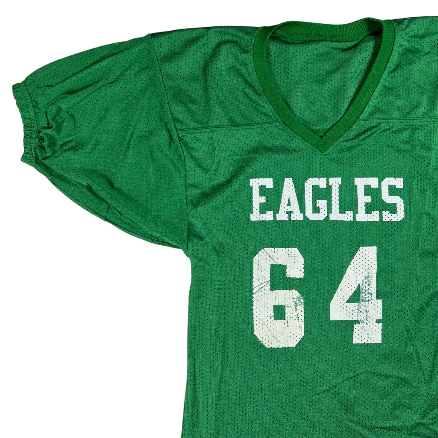 Vintage 90s Philadelphia Eagles Kelly green mesh NFL football jersey (S)