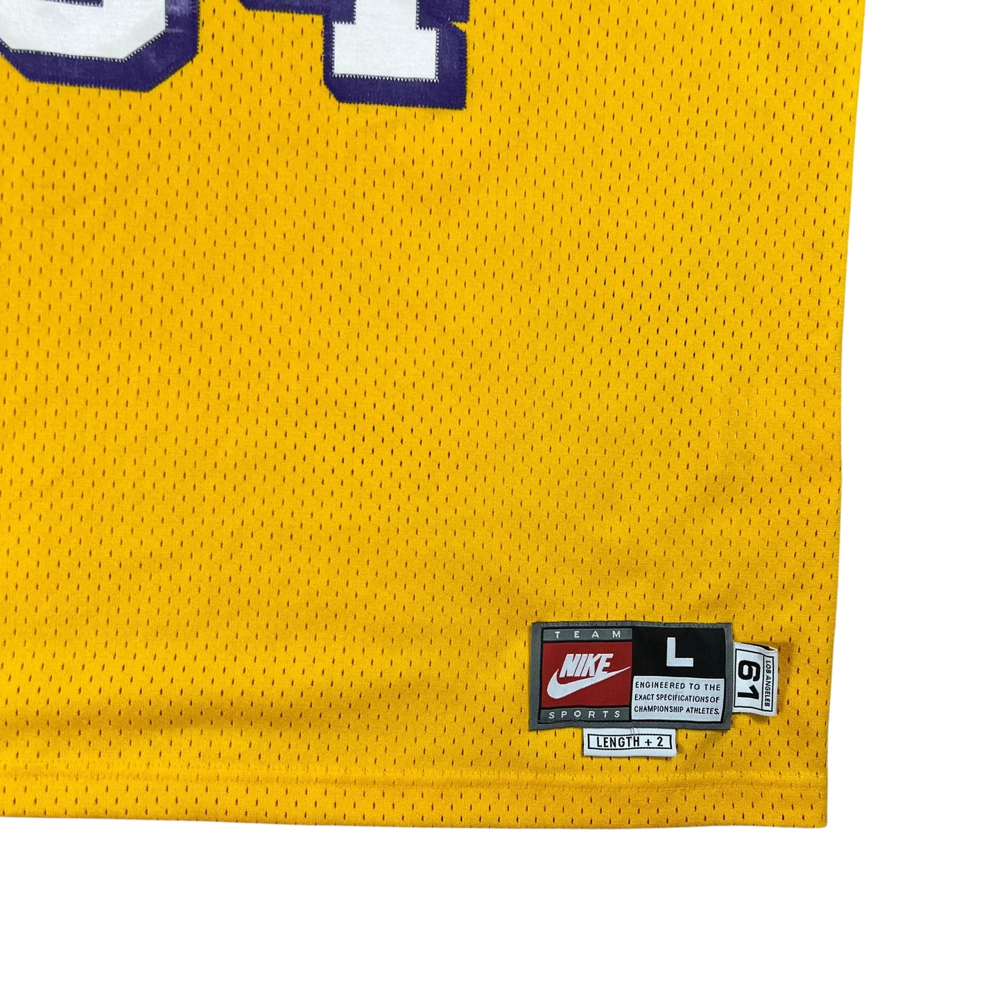 Vintage Y2K Nike Los Angeles Lakers Shaquille O’Neal NBA jersey (L)