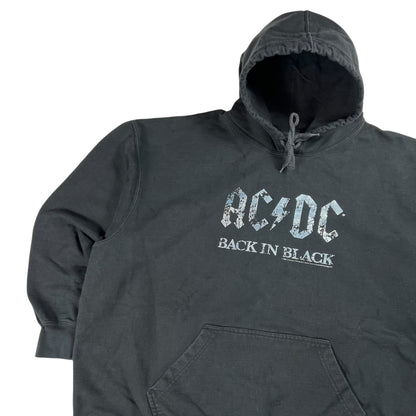 Vintage 2005 AC/DC Back in Black band hoodie (XL)