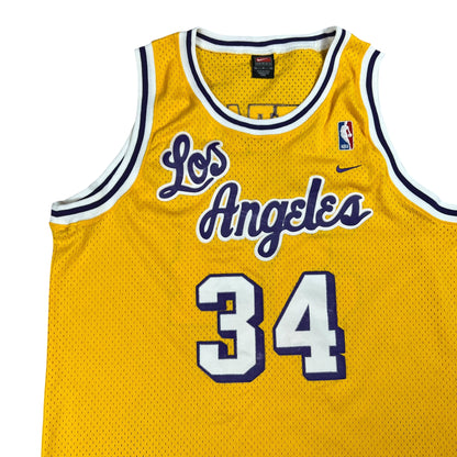 Vintage Y2K Nike Los Angeles Lakers Shaquille O’Neal NBA jersey (L)