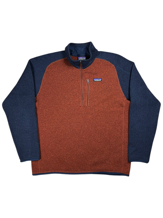 2021 Patagonia Better Sweater 1/4 zip two tone fleece (L)