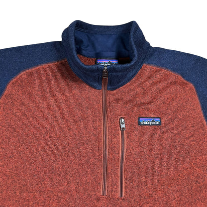 2021 Patagonia Better Sweater 1/4 zip two tone fleece (L)