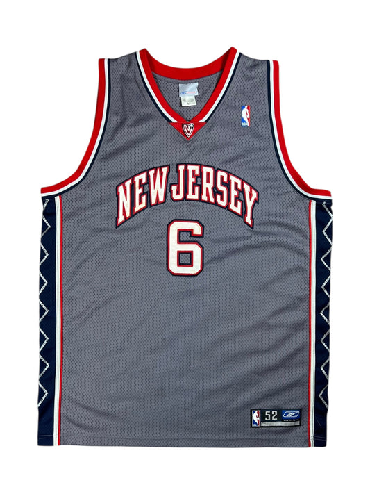 Vintage Y2K Reebok New Jersey Nets Kenyon Martin NBA Jersey (XXL)