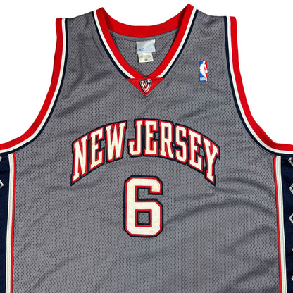 Vintage Y2K Reebok New Jersey Nets Kenyon Martin NBA Jersey (XXL)