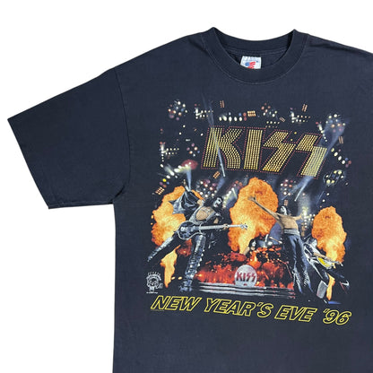 Vintage 1996 KISS New Year’s Eve Meadowlands Meltdown faded band tee (XL)
