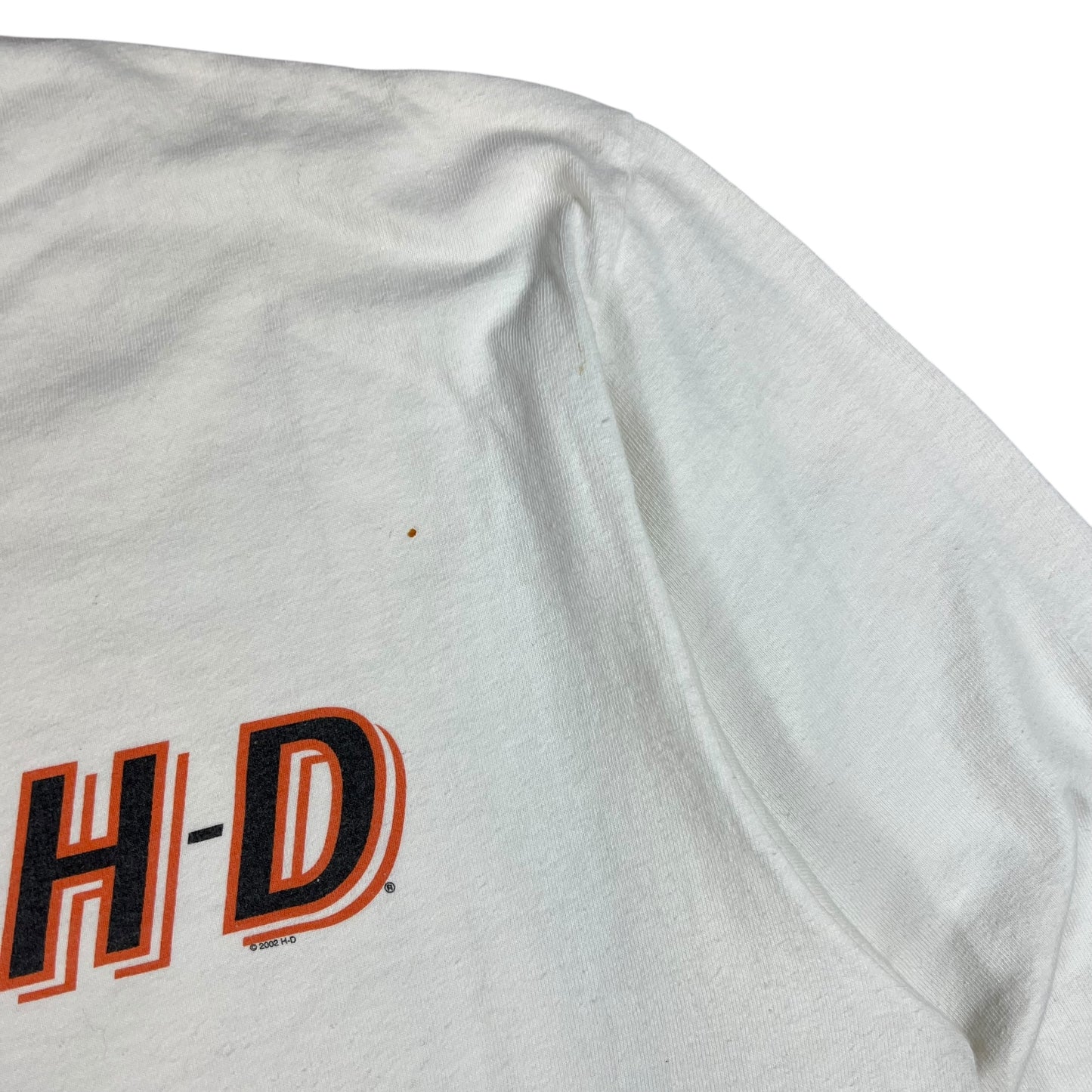 Vintage 2002 Harley Davison H-D long sleeve print shirt (XL)