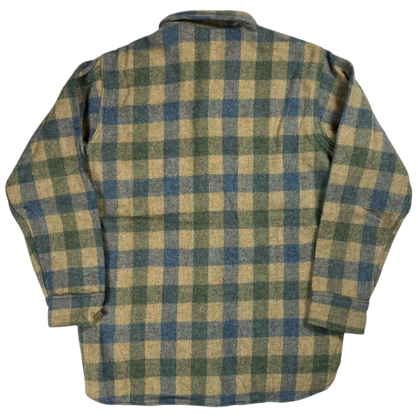 Vintage 80s L.L. Bean loop bar flannel button up shirt (M)