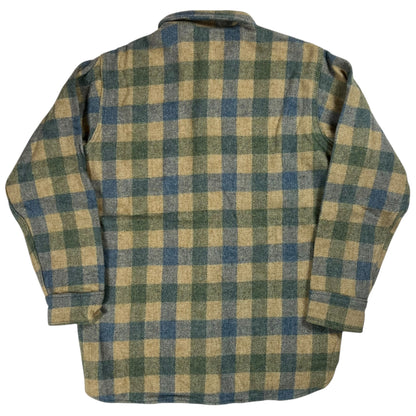 Vintage 80s L.L. Bean loop bar flannel button up shirt (M)