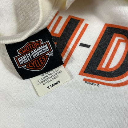 Vintage 2002 Harley Davison H-D long sleeve print shirt (XL)