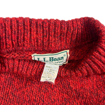 Vintage 80s L.L. Bean fisherman’s sweater (L)