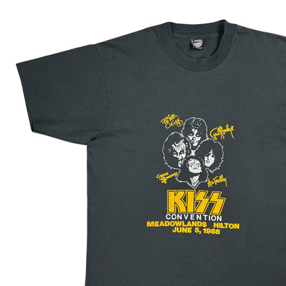 Vintage 1988 KISS Convention Meadowlands, New Jersey band tee (L)