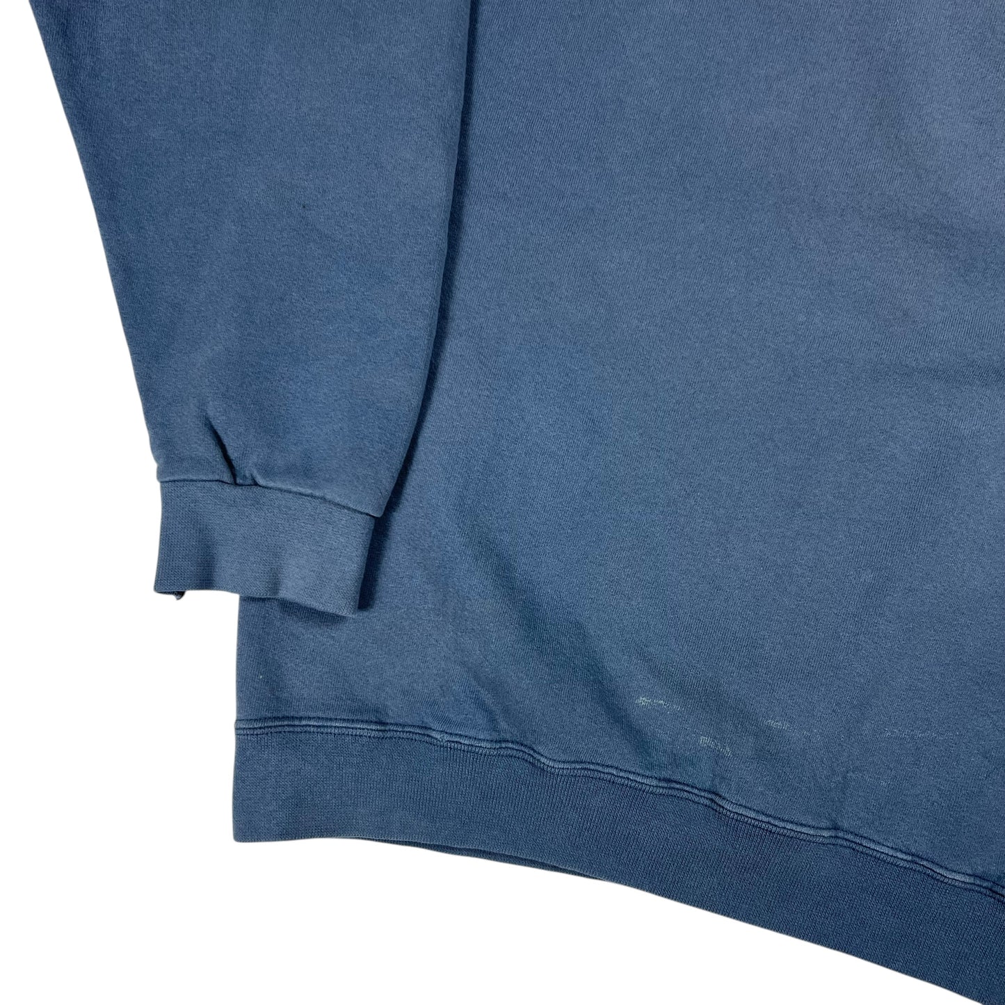 Vintage 90s Nike mini swoosh tonal slate blue faded crewneck (L)