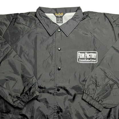 Vintage 2001 Fear Factory band coach jacket (XL)
