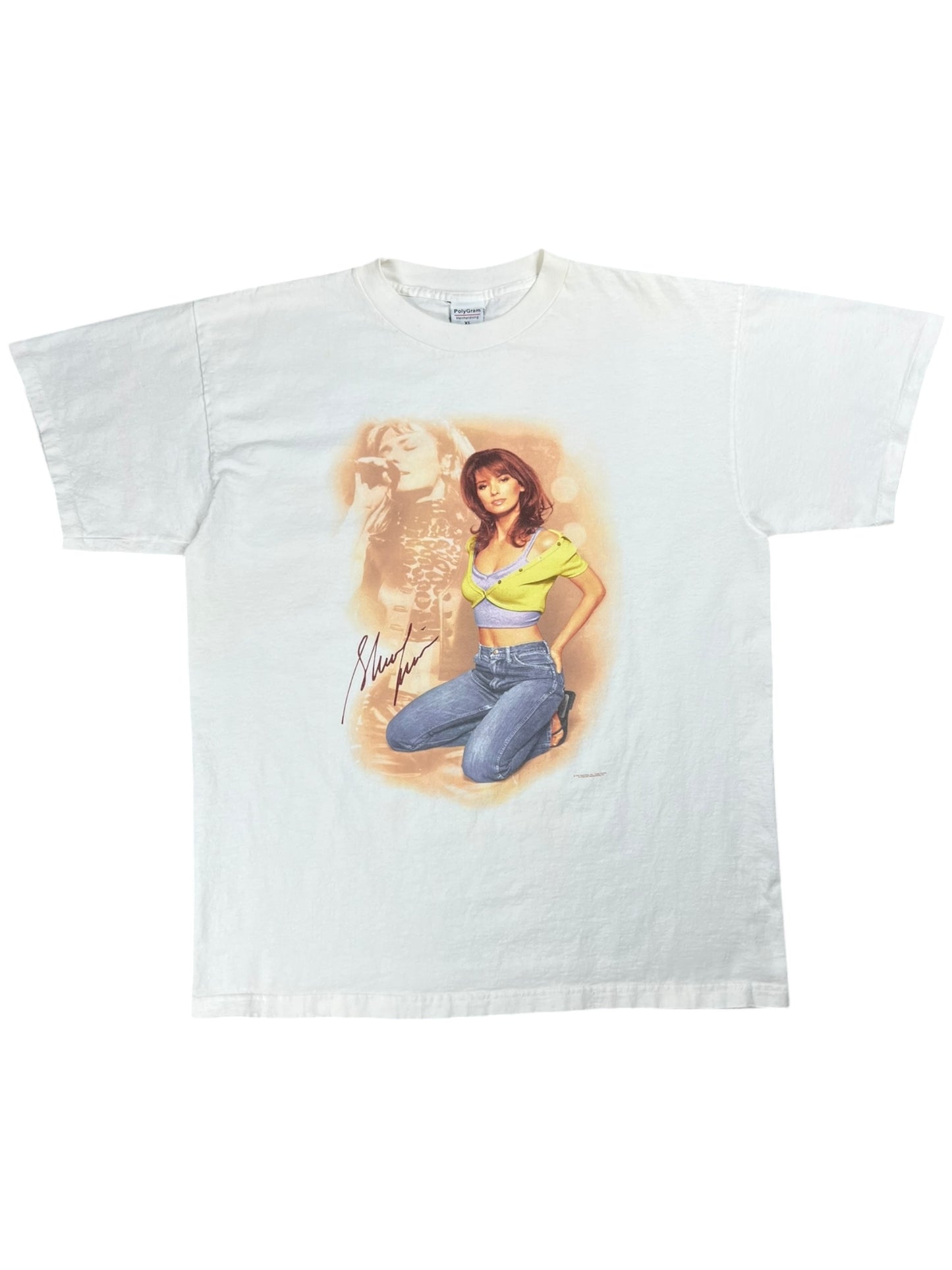 Vintage 1999 Polygram Shania Twain band tee (XL)