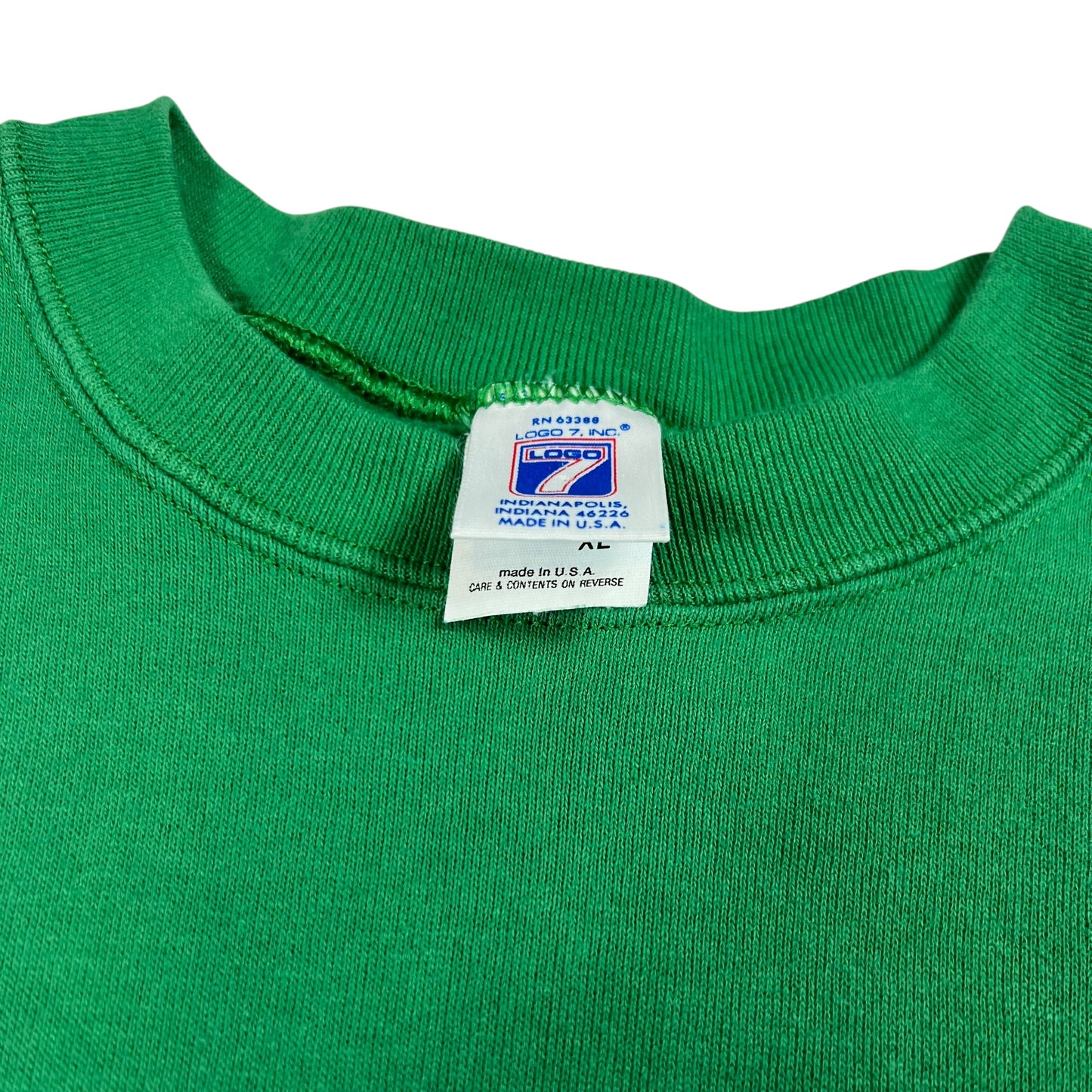 Vintage 90s Logo 7 Philadelphia Eagles Kelly green NFL crewneck (XL)