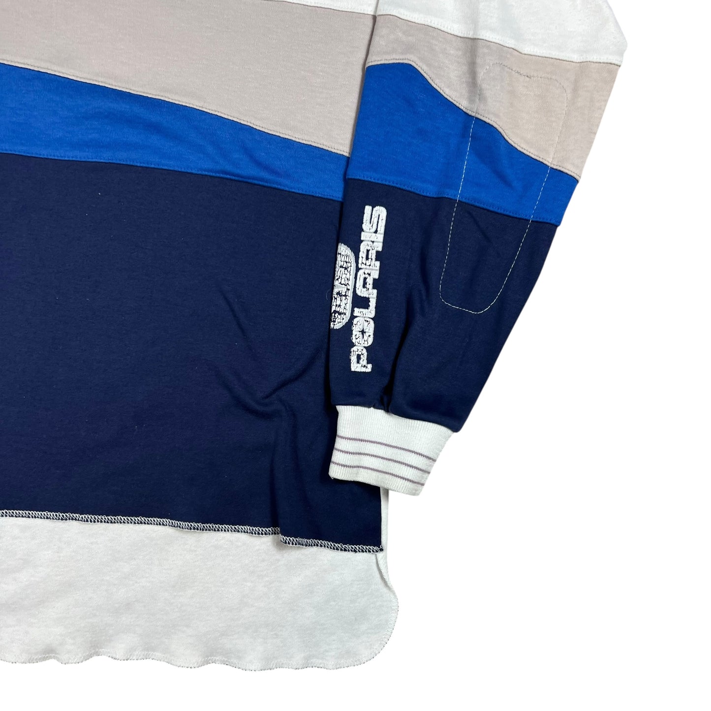 Vintage 80s Polaris USA motocross BMX long sleeve print racing shirt (M/L)