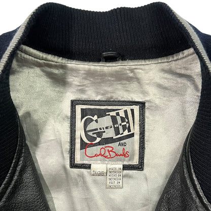 Vintage 90s G-III Carl Banks Oakland Raiders leather NFL jacket