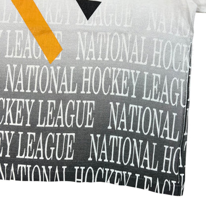 Vintage 90s Chalk Line Pittsburgh Penguins all over print tee (L)
