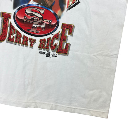 Vintage 90s San Francisco 49ers Smooth Moves Jerry Rice tee (XL) DS NWT