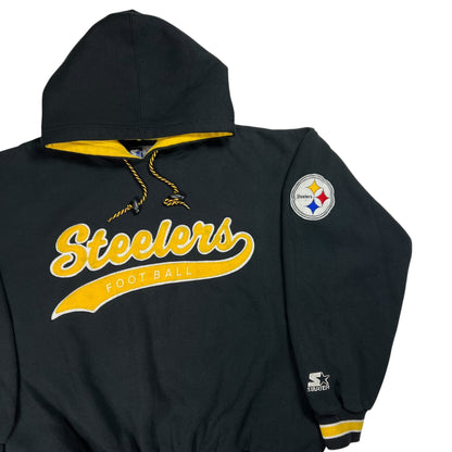 Vintage 90s Starter Pittsburgh Steelers Script hoodie (XL)