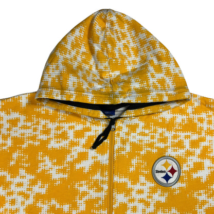 Vintage Y2K Reebok Pittsburgh Steelers digital camo zip up hoodie (XL)