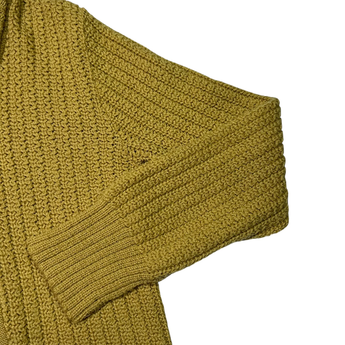 Vintage 1950s The Kandahar by Bert Charon NY virgin wool Shawl Collar cardigan sweater (M)