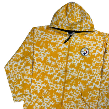 Vintage Y2K Reebok Pittsburgh Steelers digital camo zip up hoodie (XL)
