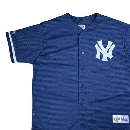 Vintage 90s New York Yankees Bernie Williams Majestic Diamond Collection baseball jersey (XL)