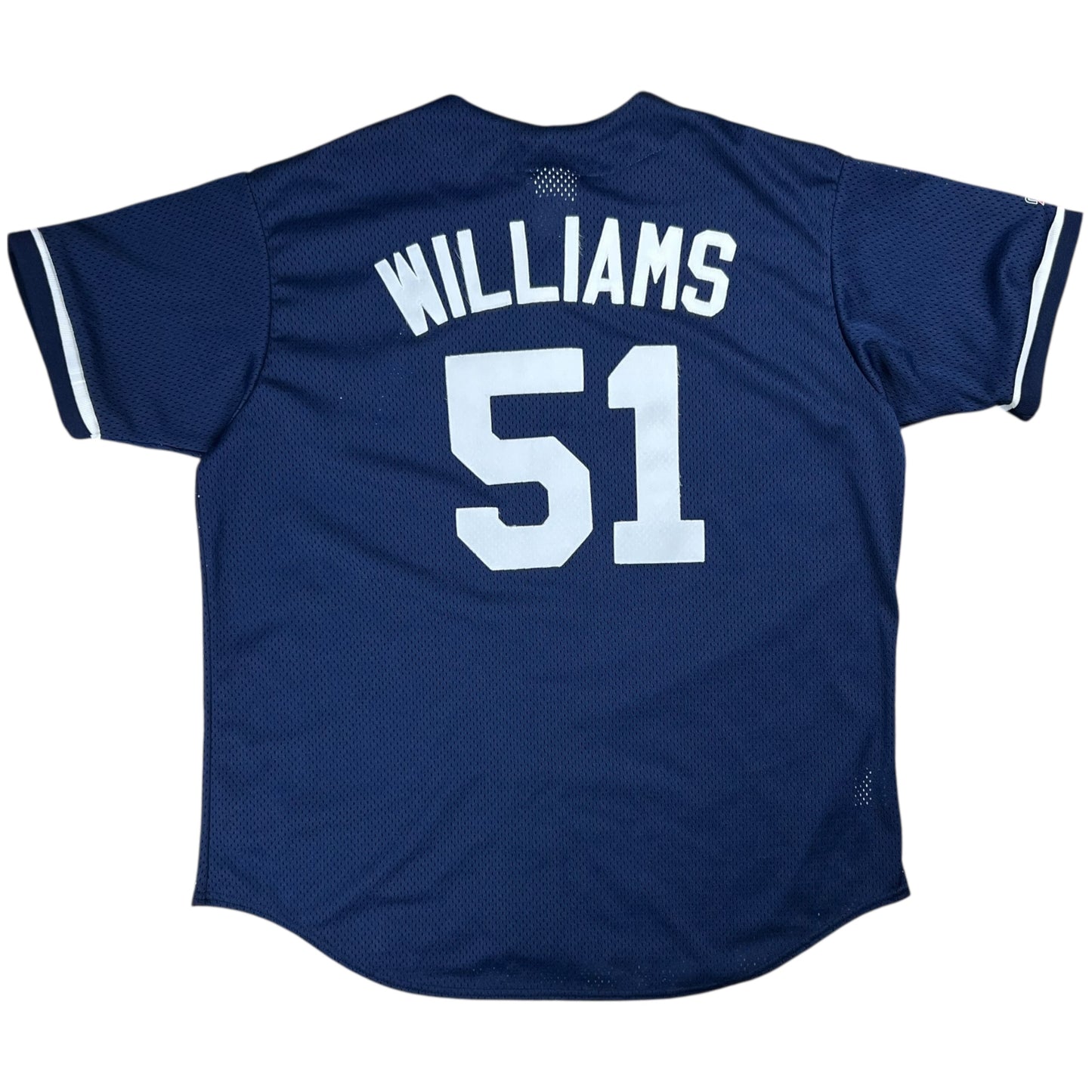 Vintage 90s New York Yankees Bernie Williams Majestic Diamond Collection baseball jersey (XL)