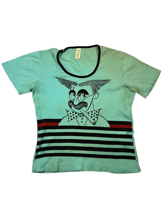 Vintage 1960s Groucho Marx Comedian worn tee (XS)