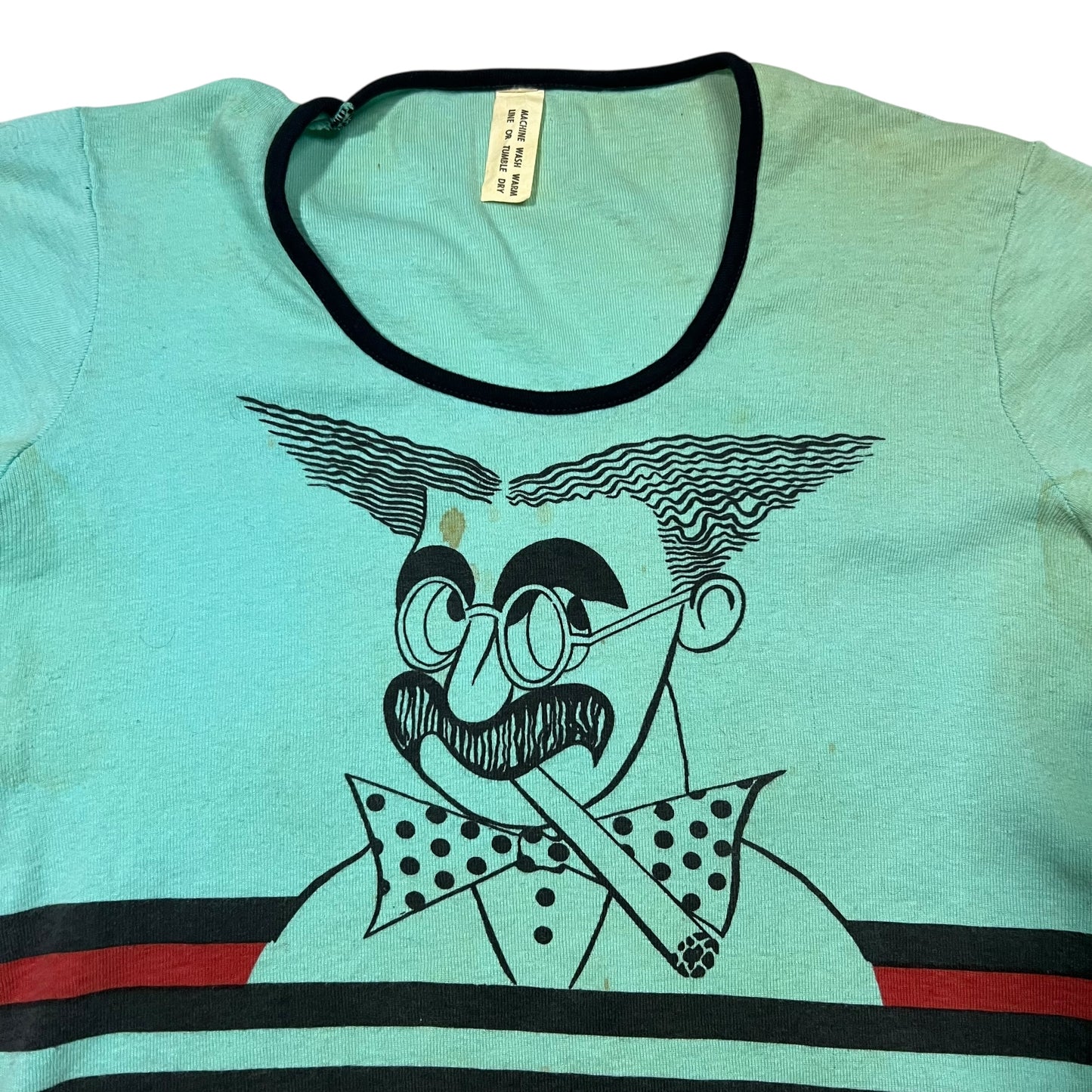 Vintage 1960s Groucho Marx Comedian worn tee (XS)